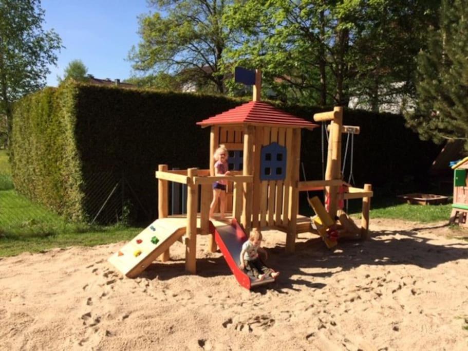 Ferienwohnung Tiererlebnishof Obermuehle Biebergemund Екстериор снимка